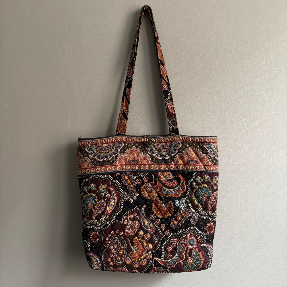 Vera Bradley Kensington Quilted Cotton Fabric Tote